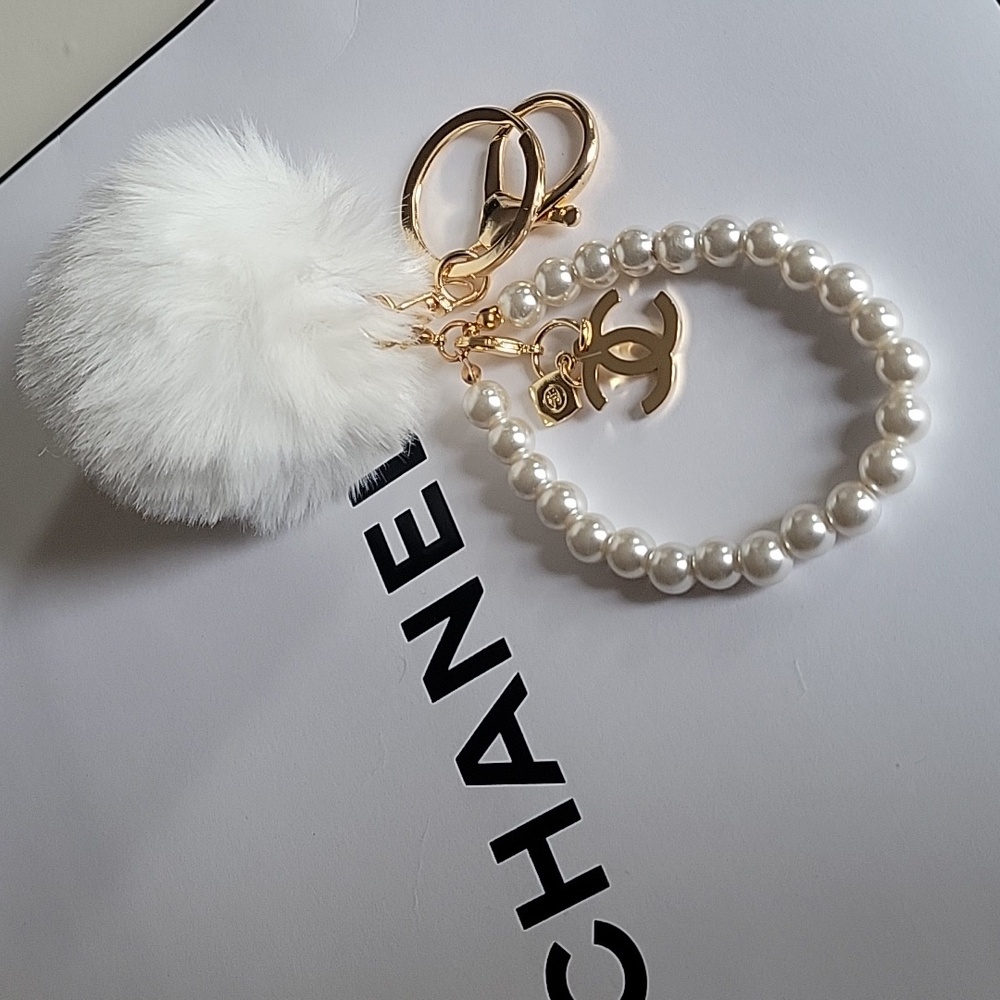 CHANEL Gold Logo Charm